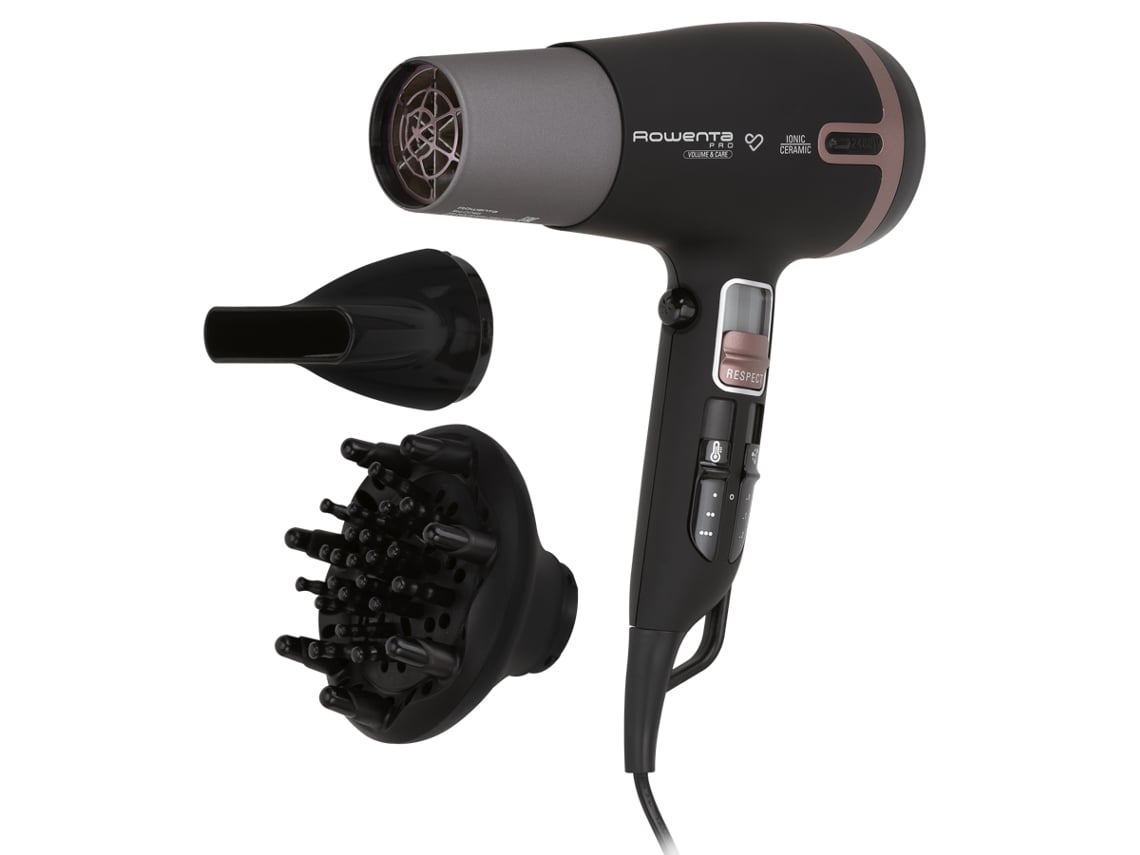 Secador de Pelo ROWENTA CV7465 Premium Care Pro (2400 W - 3 Niveles de  temperatura)