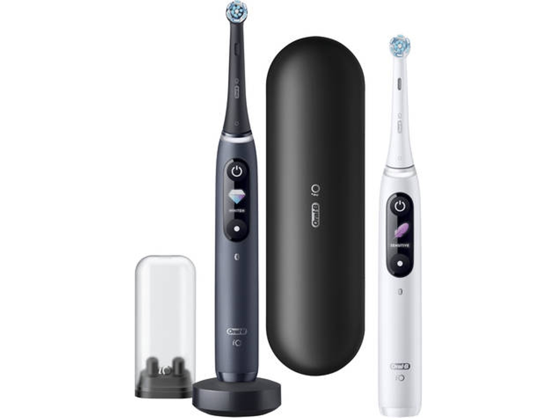Cepillo de Dientes Eléctrico Elétrica ORAL B IO8 Doble (2 unidades)