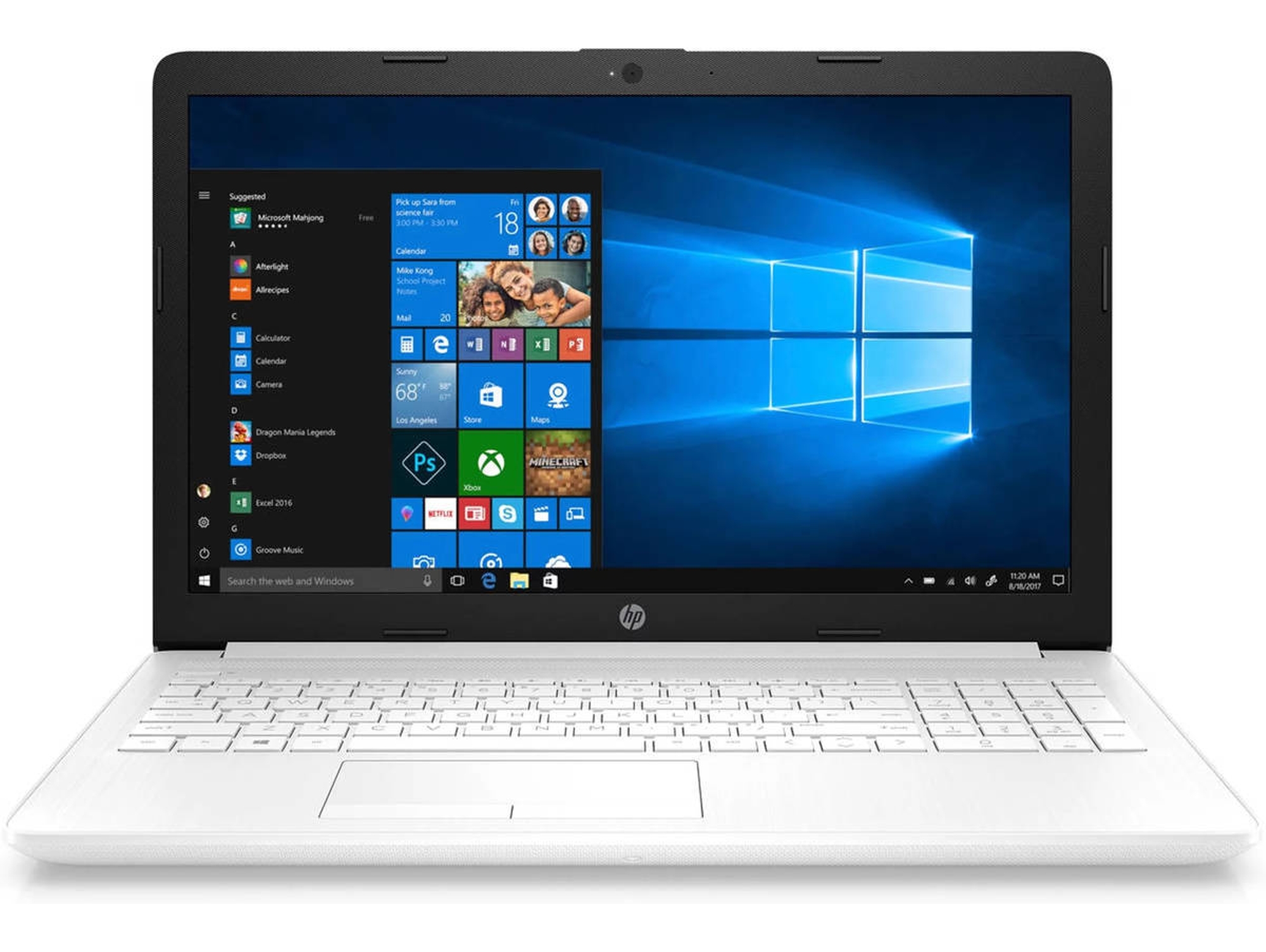 Portátil HP 15-DA0177NS - 6EP08EA (15.6'' - Intel Celeron N4000 - RAM: 8 GB - 1 TB HDD - Intel UHD 600)
