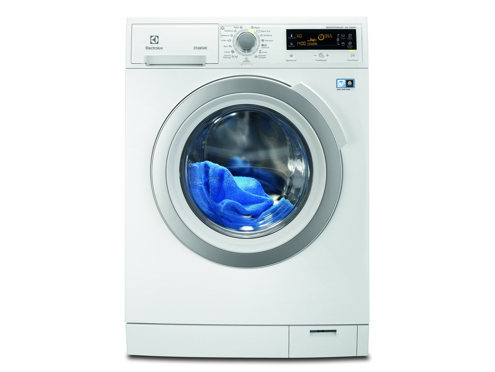 Lavadora ELECTROLUX EWF1407MEW2 (10 kg - 1400 rpm - Blanco)