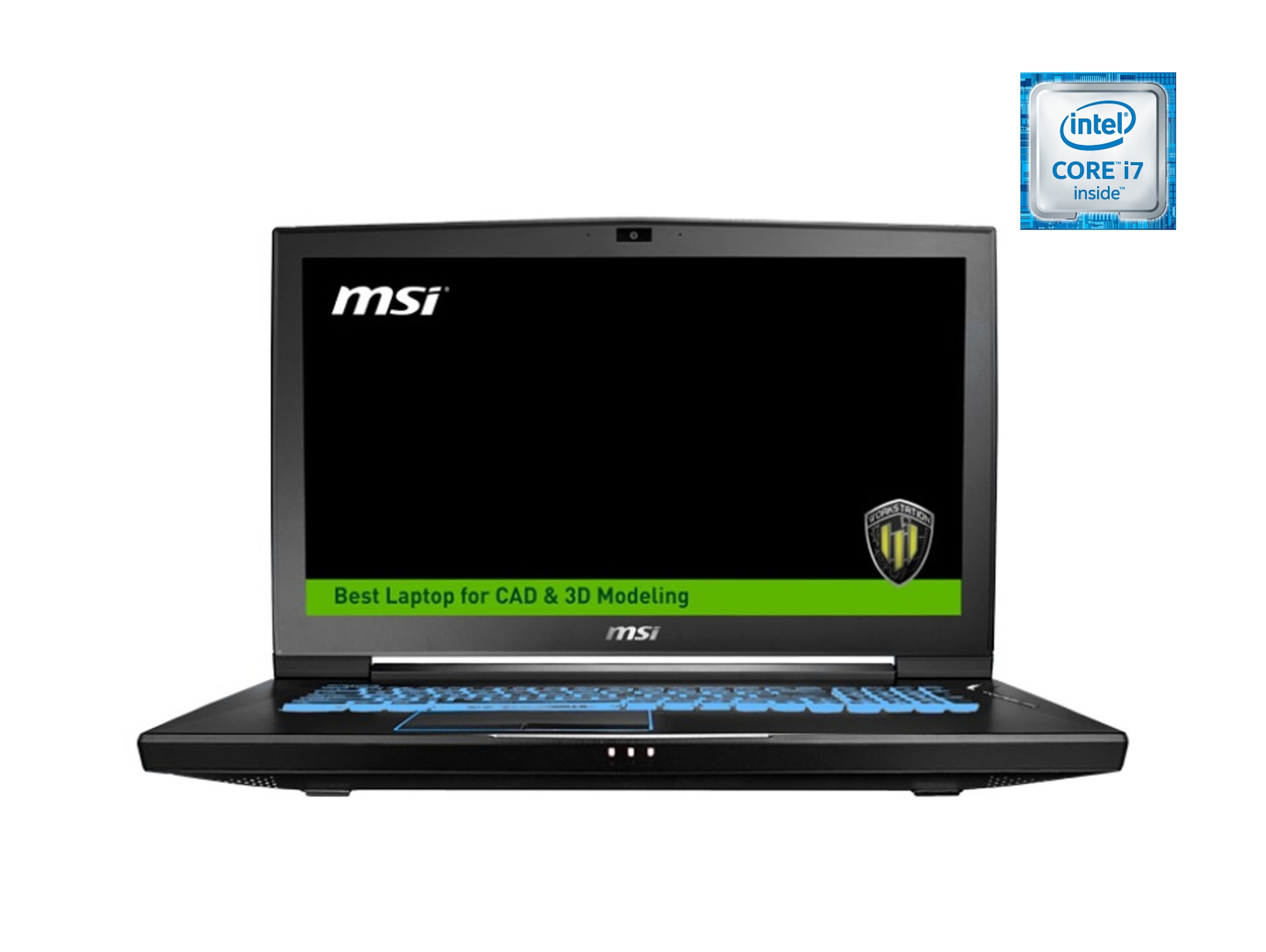 Portátil Gaming MSI WT73VR 7RM-893ES (Intel Core i7-7820HK - NVIDIA Quadro P5000 - RAM: 32 GB - 1 TB HDD + 512 GB SSD - 17.3'')