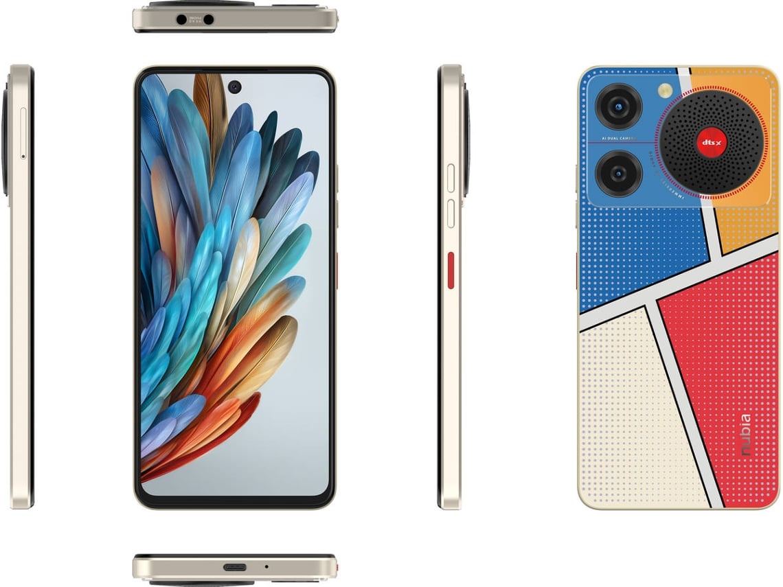 Smartphone ZTE Nubia Music Pop Art (6.6'' - 4 GB - 128 GB