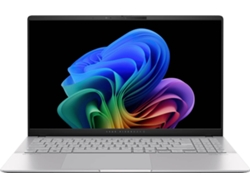 Portátil ASUS Vivobook S 15 S5507QA-MA001W (15.6'' - Qualcomm Snapdragon X1E-78-100  - RAM: 32 GB - 1 TB SSD - Qualcomm Adreno - Teclado Qwerty Español)