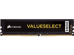 Memória RAM DDR4 CORSAIR ValueSelect (1 x 8 GB - 2600 MHz - CL 18 - Negro)