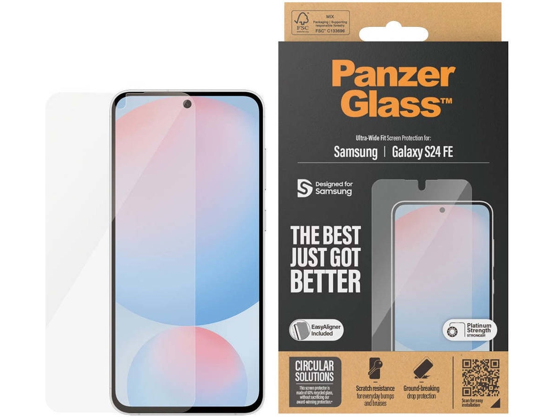 Protector de pantalla de Vidrio PANZERGLASS Galaxy S24 
