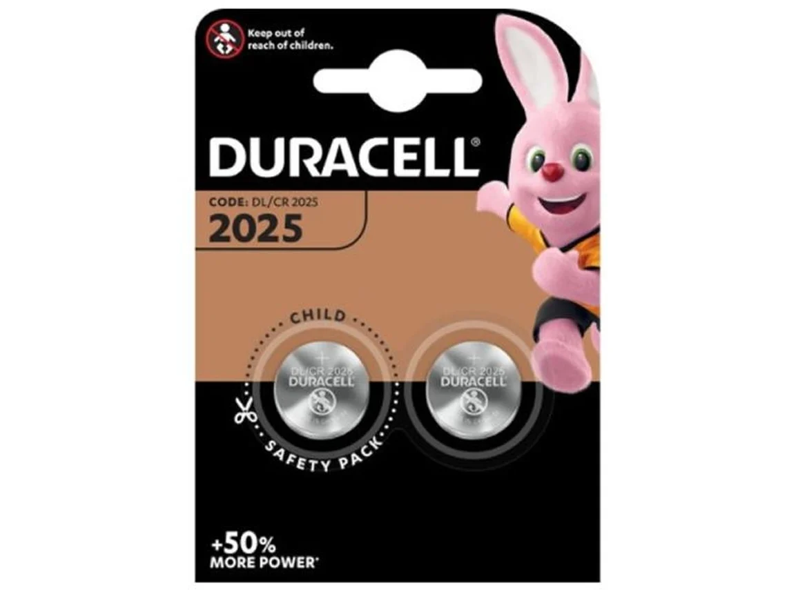 Pilas DURACELL Electr 2025 K2