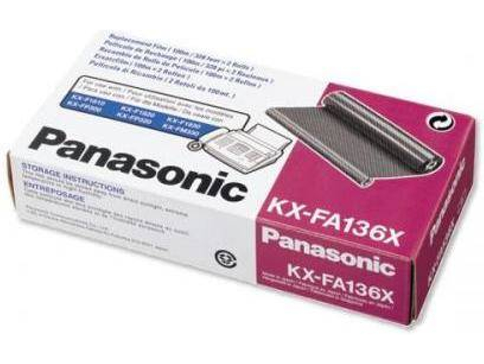 Cinta de impresión térmica PANASONIC KX-FA136X