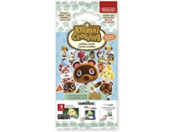 Juego Pack 3 Tarjetas Amiibo Animal Crossing Series 5