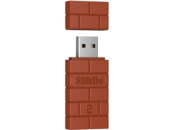 Adaptador inalámbrico USB 8BITDO (Multipropósito - Marrón)