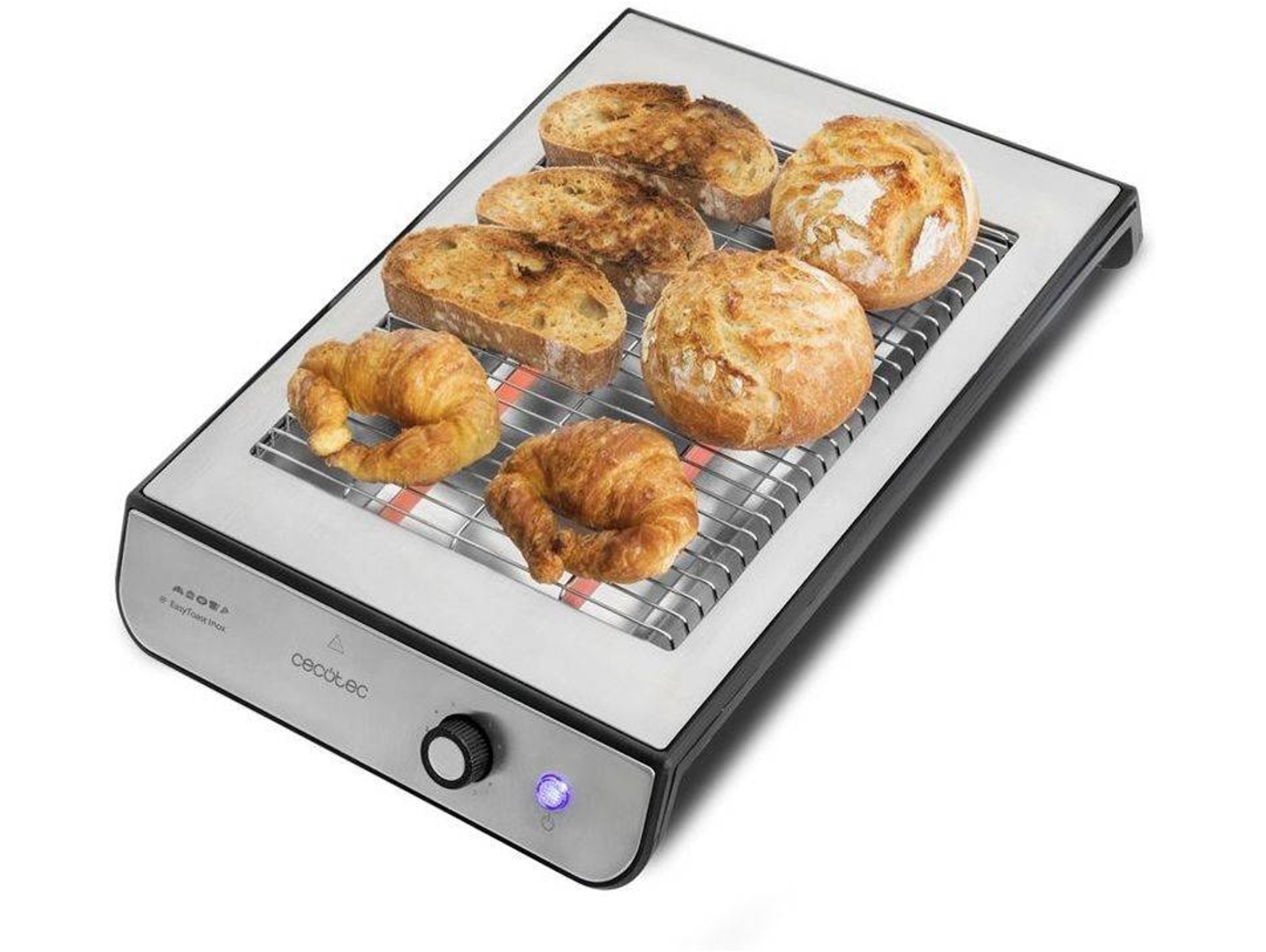 Tostadora CECOTEC Easy Toast Inox (900 W)