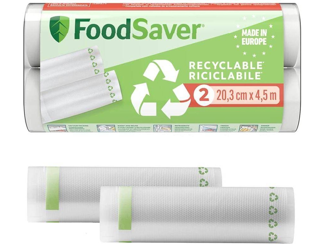 2 Rollos Pequeños FOODSAVER FSRE2002X-01