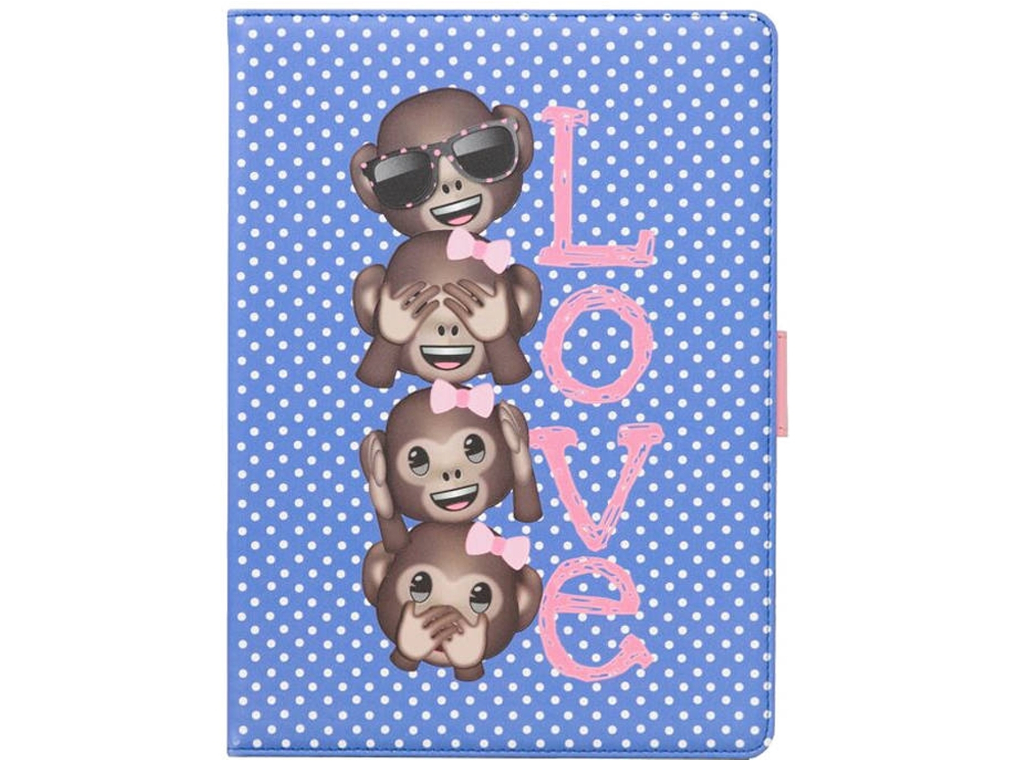 Funda Tablet Universal 10.1'' EMOJI Emoji Love Multicolor