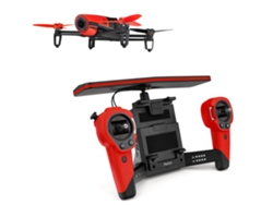 Drone PARROT Bebop & Skycontroller (HD - Autonomía: Hasta 120 min - Rojo)