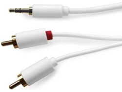 Cable Audio FONESTAR AA-707B (1.5m - Jack 3.5mm-2 RCA - Macho-Macho)