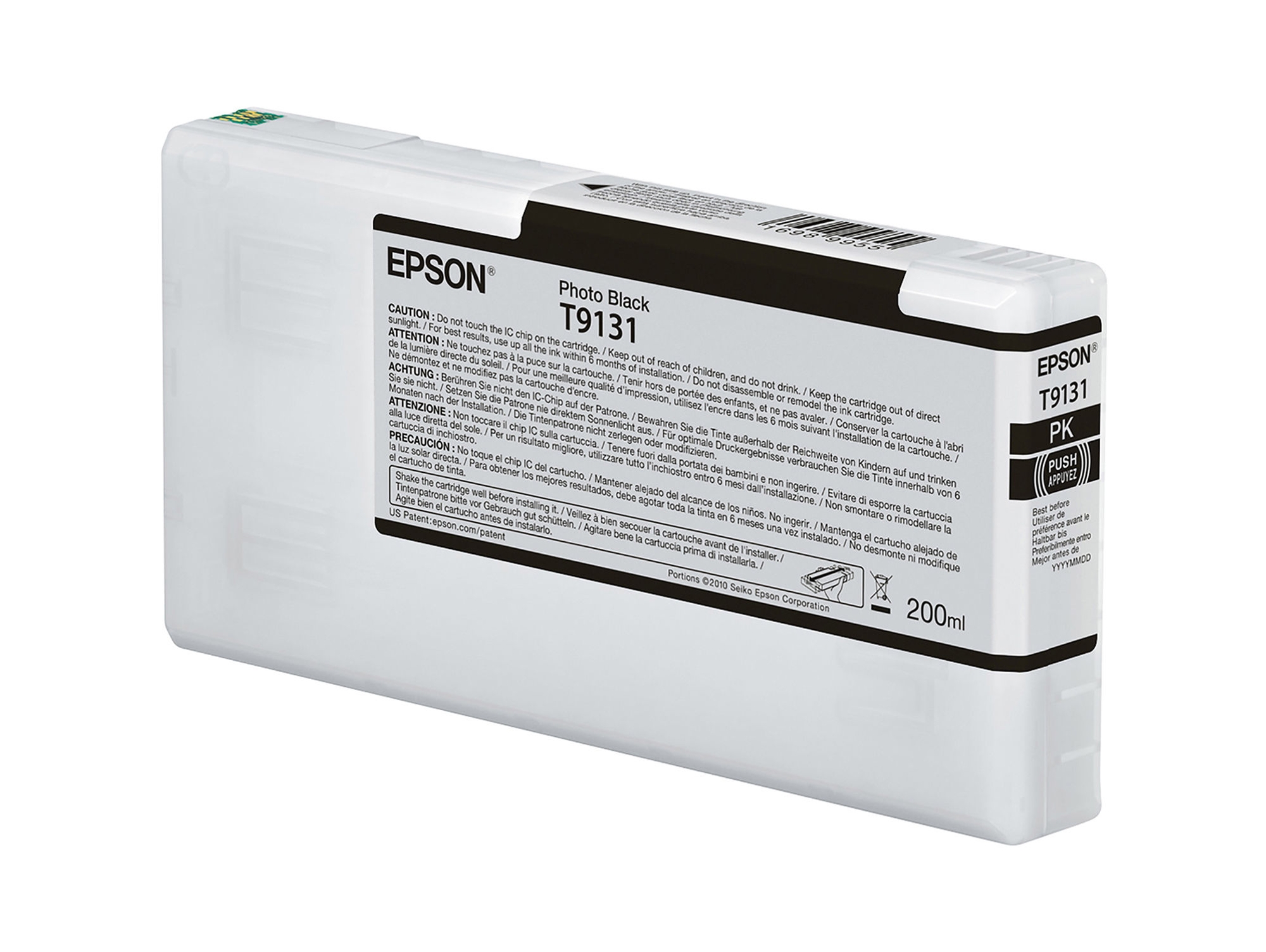 Cartucho de tinta Original EPSON T9131 Foto Negro   (200ml) C13T913100