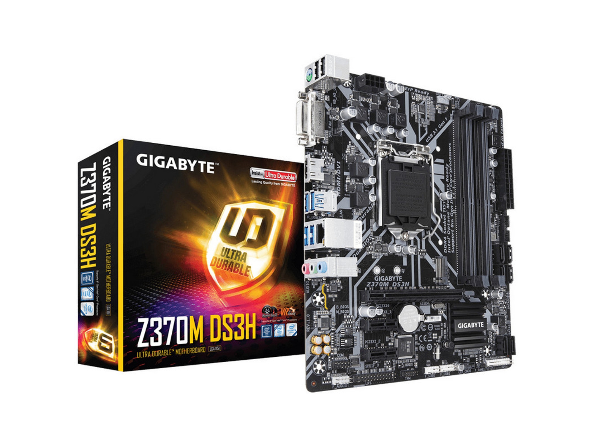 Placa Base GIGABYTE GA-Z370M DS3H
