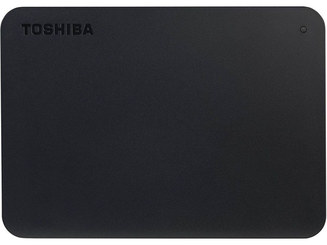 Disco HDD Externo TOSHIBA Canvio (Negro - 1 TB - USB 3.0) — 2.5'' | 1 TB | USB 3.0