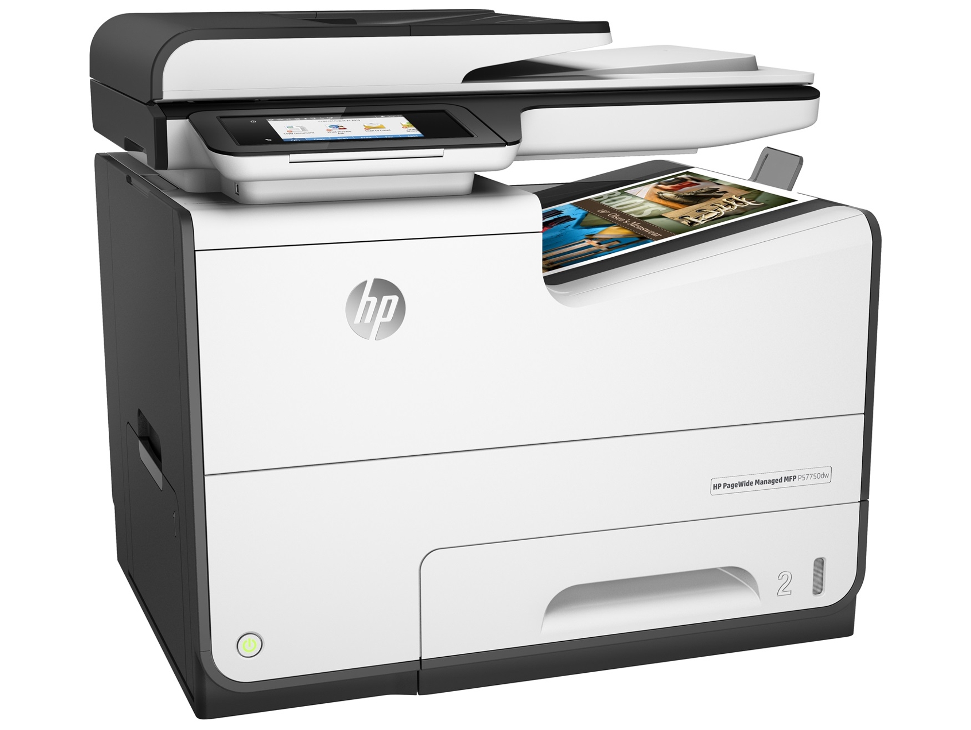 Impresora HP PageWide MFP P57750DW RJ11 (Multifunción - Inyección de Tinta - Wi-Fi)