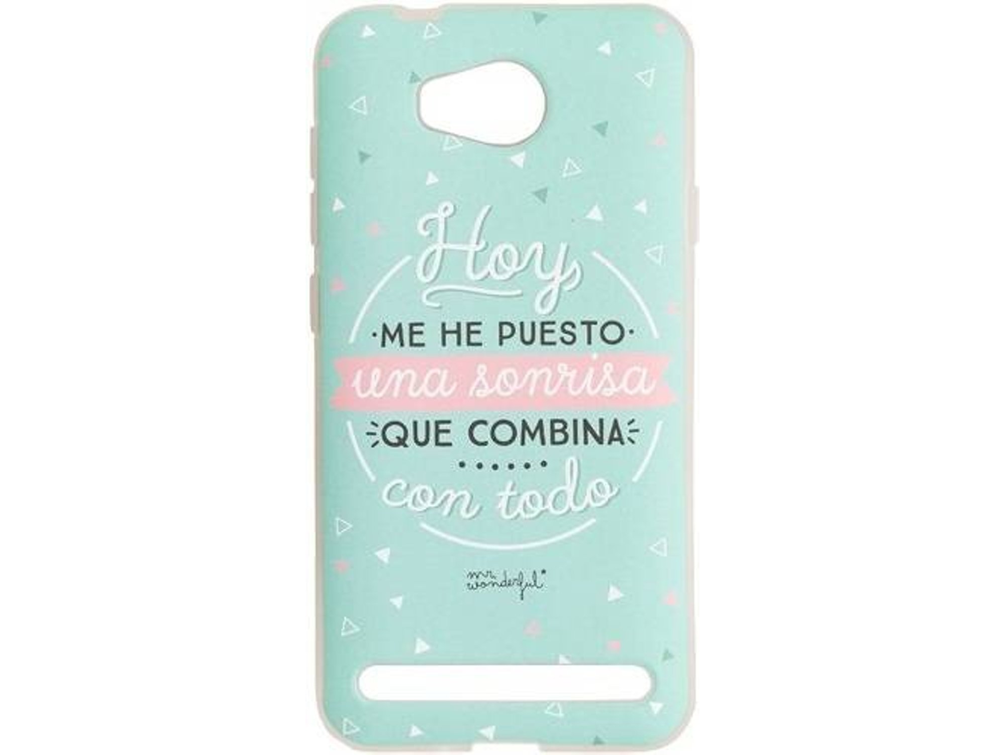 Carcasa Huawei Y3 II MR. WONDERFUL Sonrisa Multicolor
