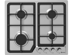 Placa de Gas MEIRELES MG 4643 X (Gas Natural - 58.5 cm - Inox)