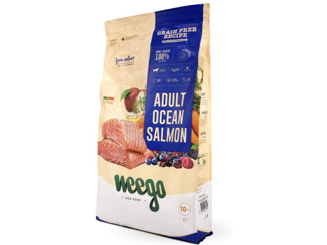 Pienso Seco para Perro WEEGO Adulto - Salmón (Grain Free 10 kg - Receta sin Cereales)