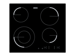 Placa de Vitrocerámica ZANUSSI ZEV6341FBA (Eléctrica - 56 cm - Negro)