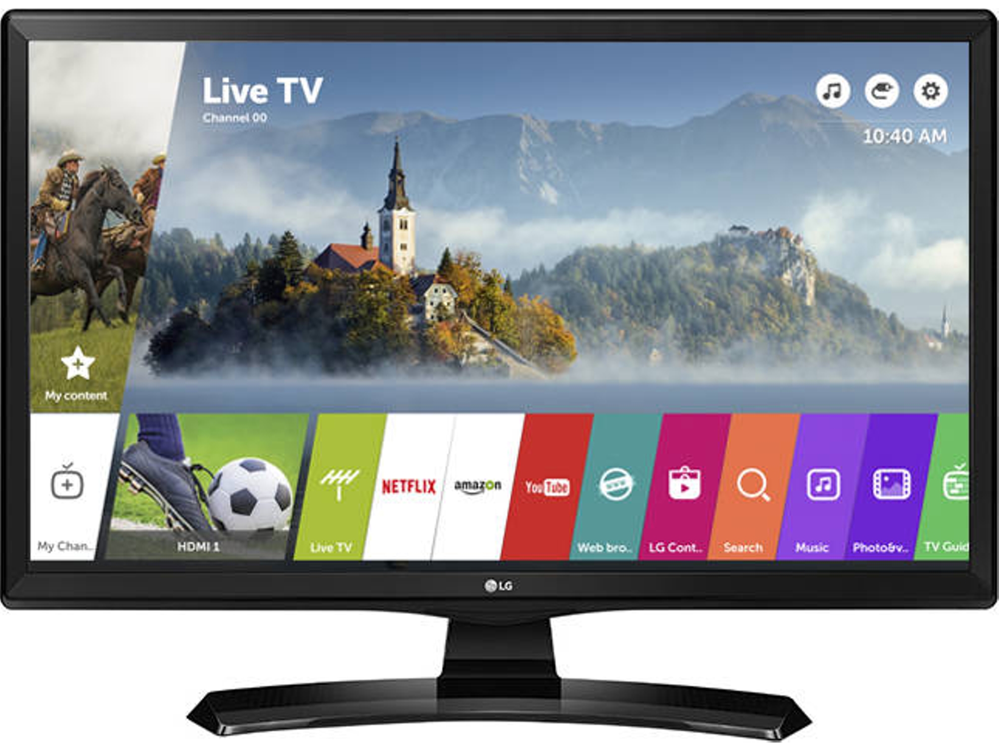 TV LG 24MT49S-PZ (Caja Abierta - LED - 24'' - 61 cm - HD - Smart TV)