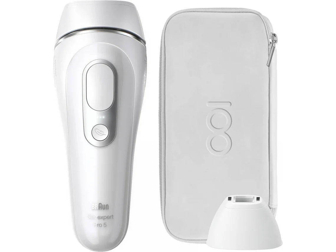 Depiladora Luz Pulsada BRAUN Silk-expert Pro 5 (IPL - Multizonas - Corriente)