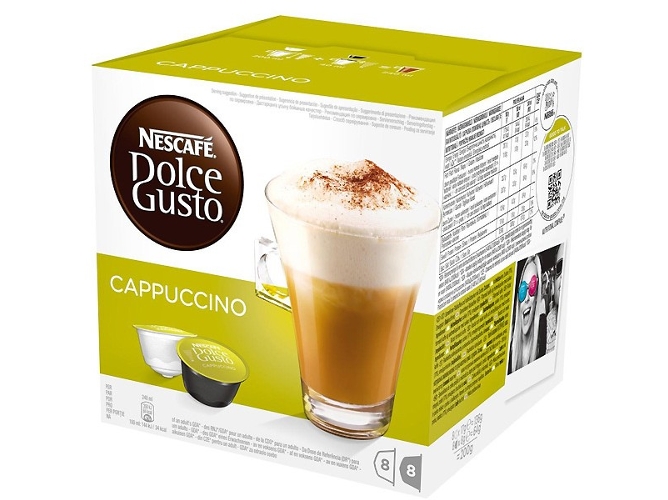 Cápsulas Café DOLCE GUSTO Cappuccino — 8 cápsulas