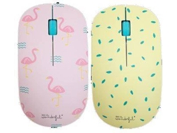 Ratón MR. WONDERFUL Flamingos (Inalámbrico - Casual - 1000 dpi - Estampado)