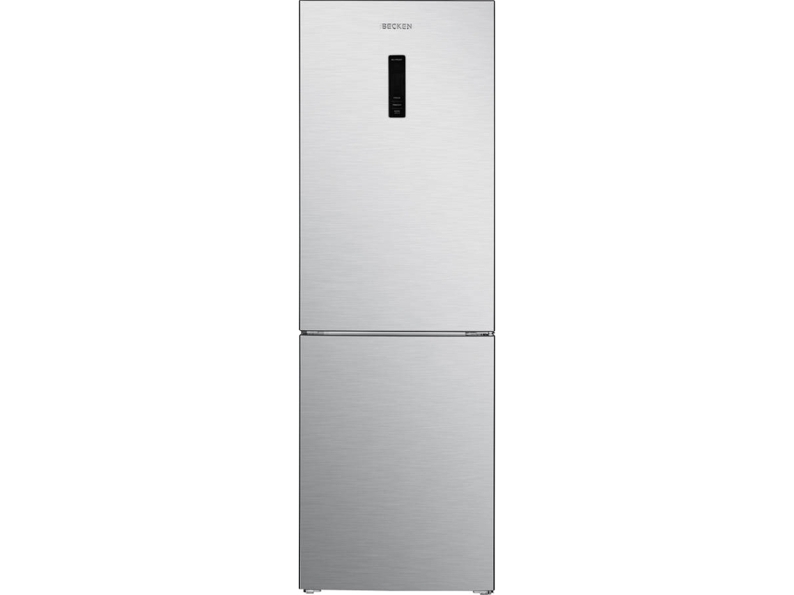 Frigorífico Combi BECKEN BC3115 IX (Outlet Grado A - No Frost - 185 cm - 317 L - Inox)