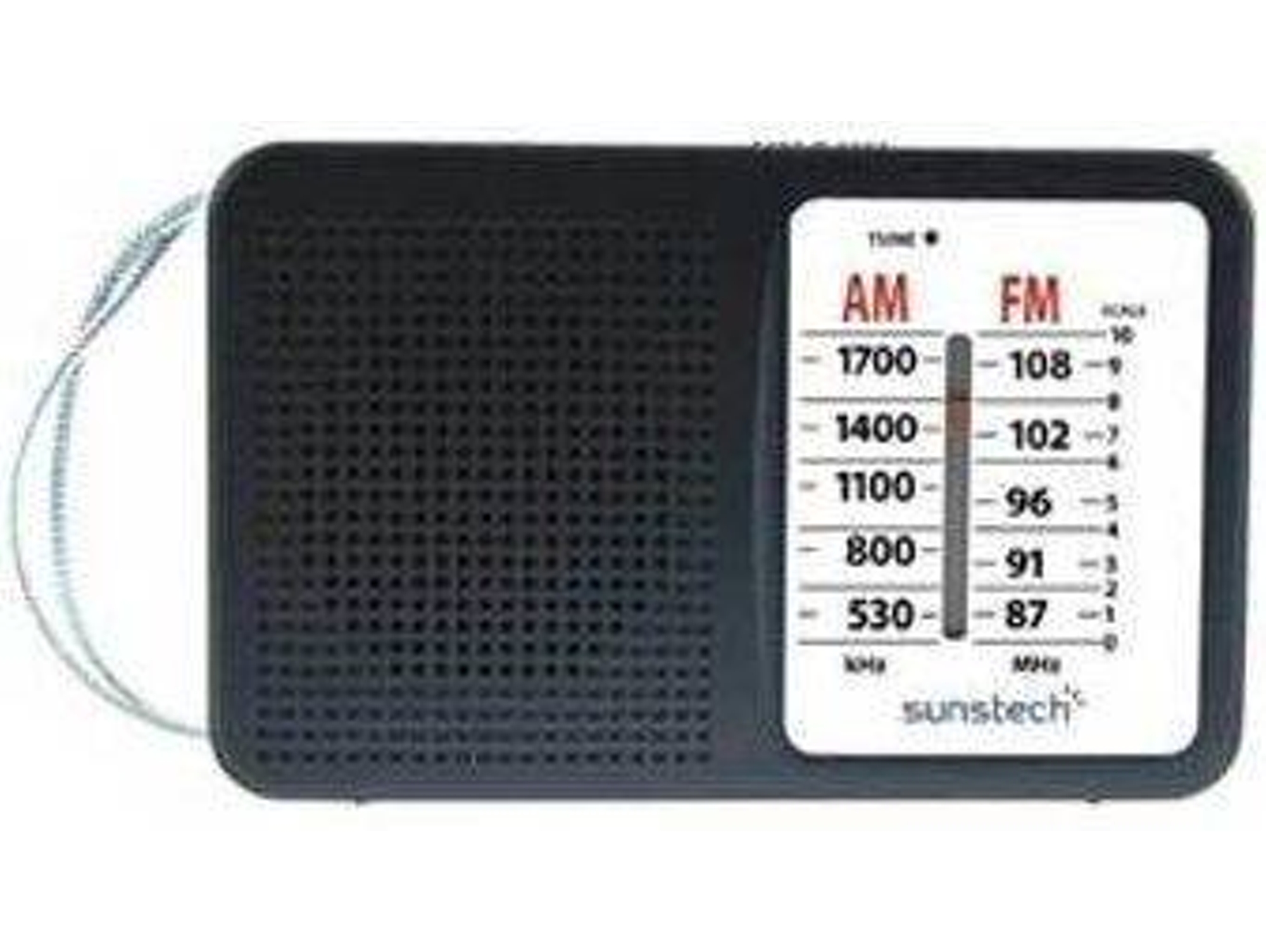 Radio Portátil SUNSTECH RPS411BK