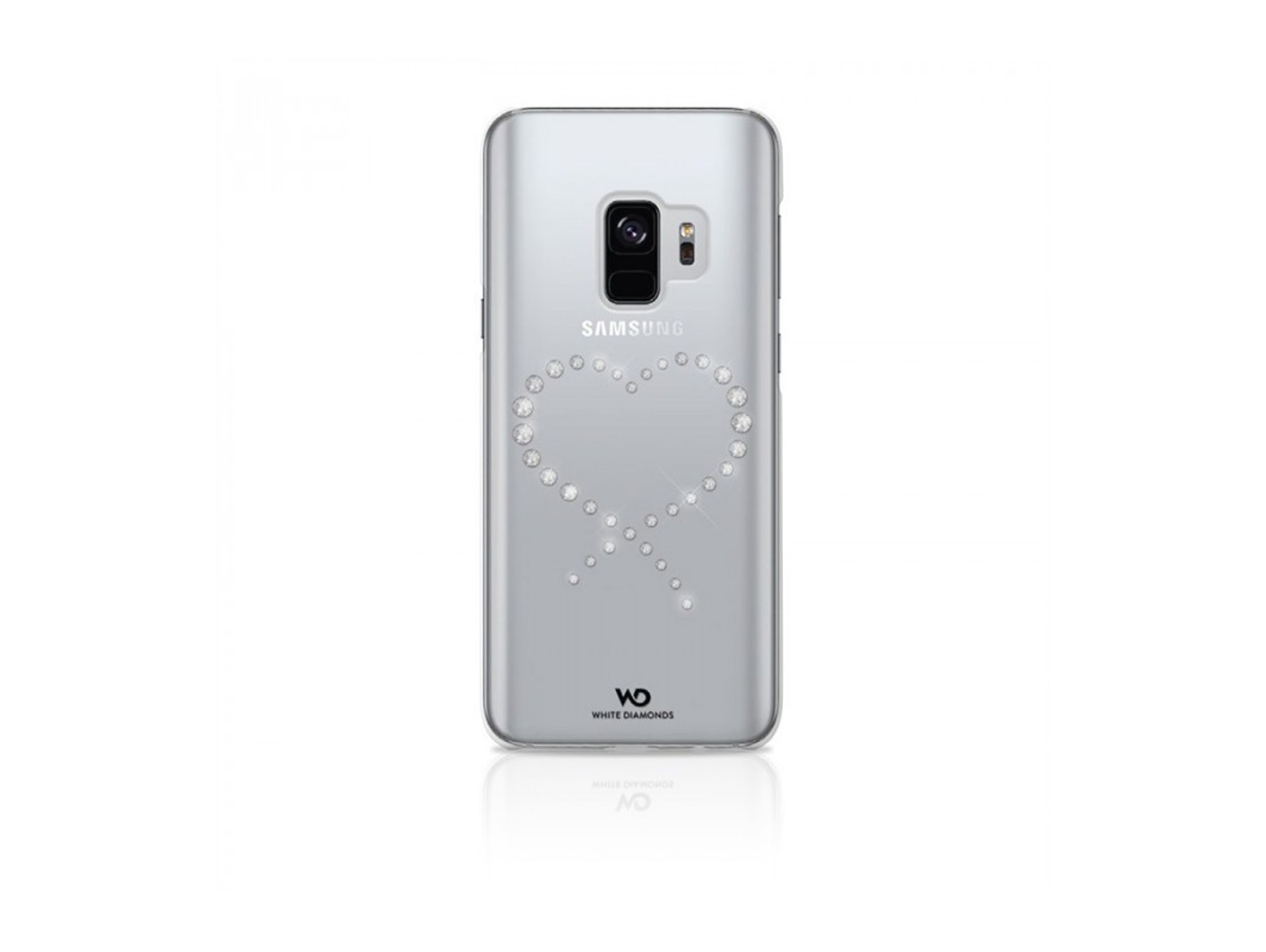 Carcasa Samsung Galaxy S9 WHITE DIAMONDS Crystal Transparente