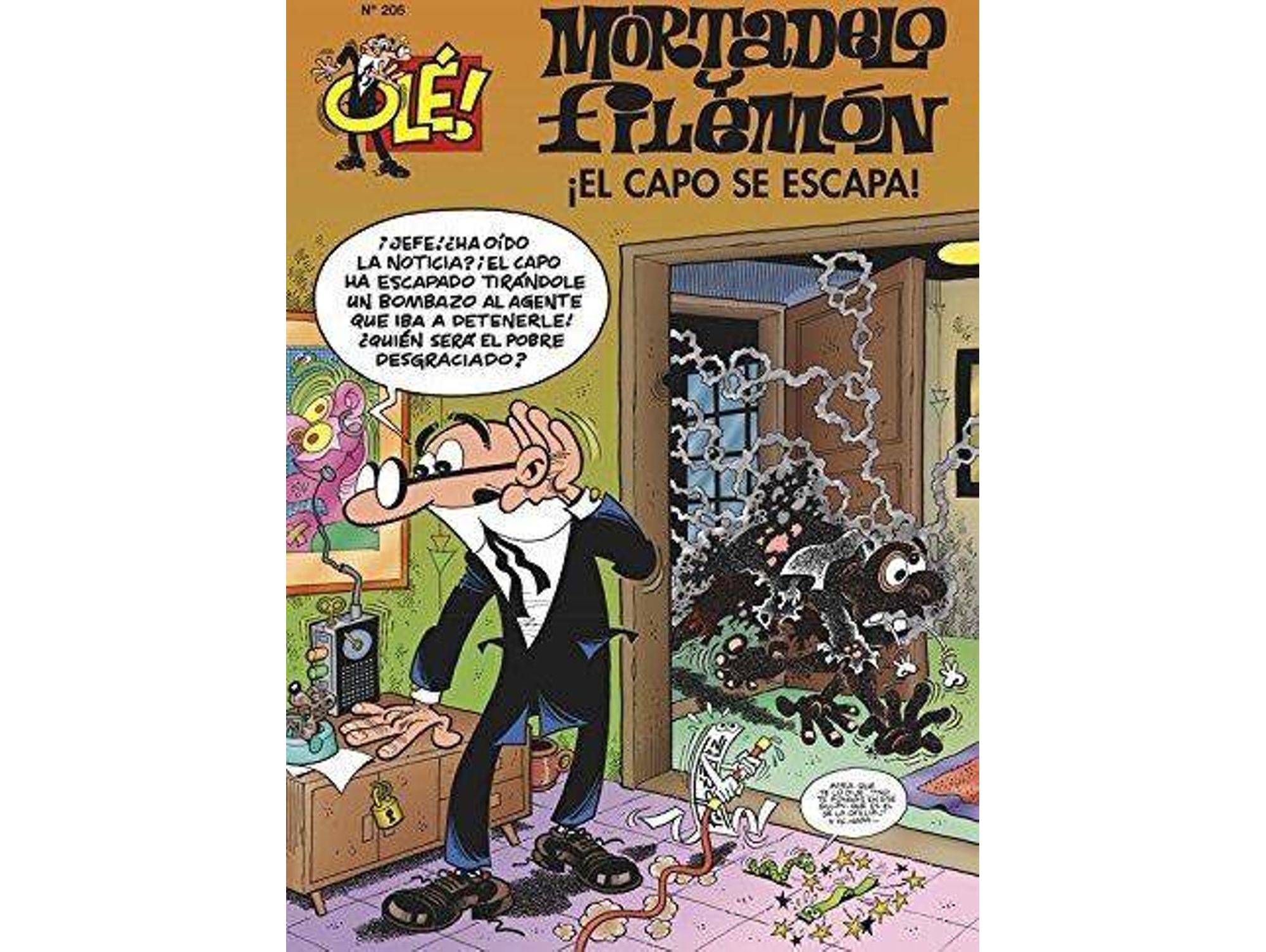 Libro El Capo se escapa de Francisco Ibáñez