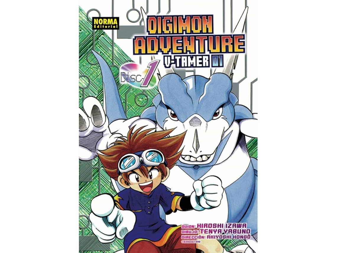 Libro Digimon Adventure v-tamer 1 de Hiroshi Izawa (Español)