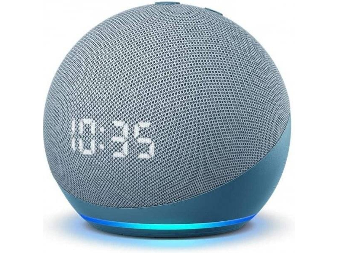 Altavoz Inteligente ECHO Echo Dot 4G Reloj (Alexa - Azul)
