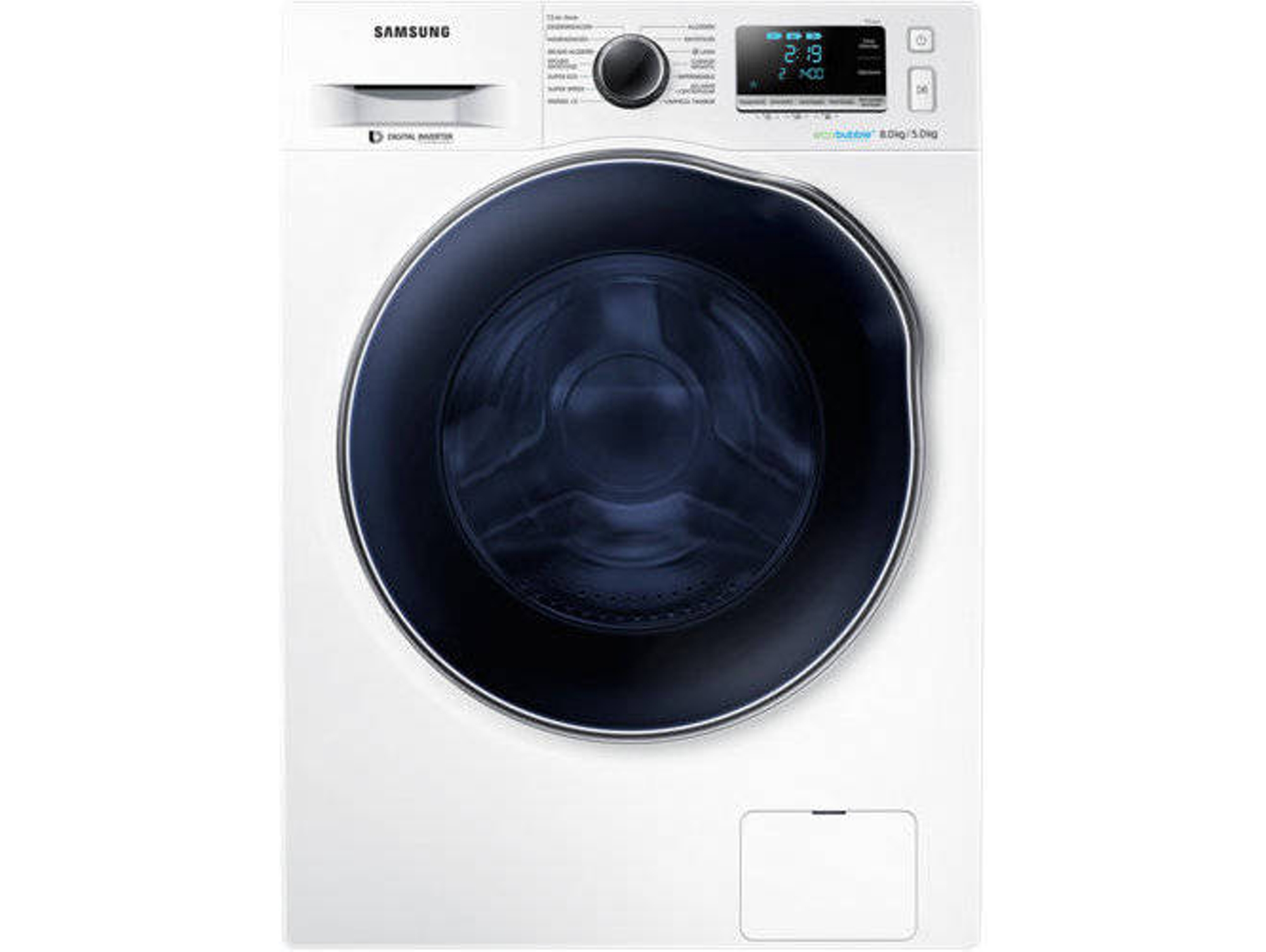 Lavasecadora Reacondicionada SAMSUNG WD0JAAWEC (Grado A - 5/8 kg - 1400 rpm - Blanco)