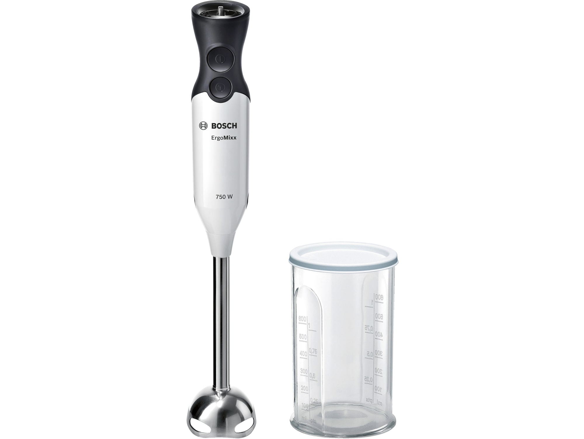 Batidora de Mano  BOSCH MSM26130 (750 W - Blanco)