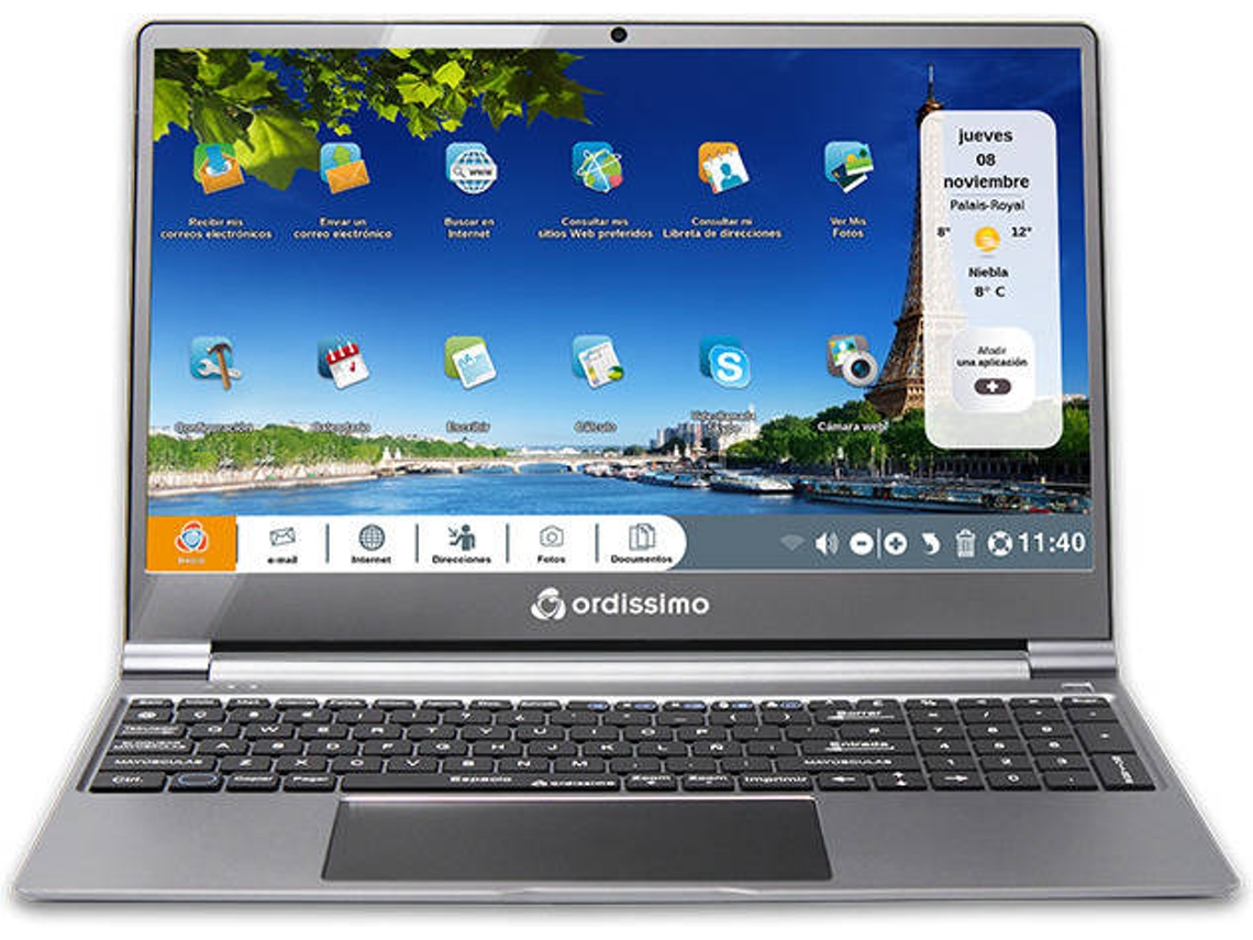 Portátil ORDISSIMO SARAH (15.6'', Intel Celeron N4000, RAM: 4 GB, 128 GB SSD, Intel HD Graphics 600)