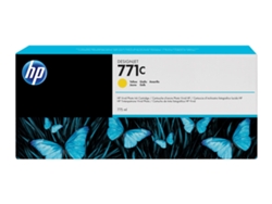 Cartucho de Tinta Original HP 771C de 775 Ml B6Y10A  Amarillo  para DesignJet Z6200