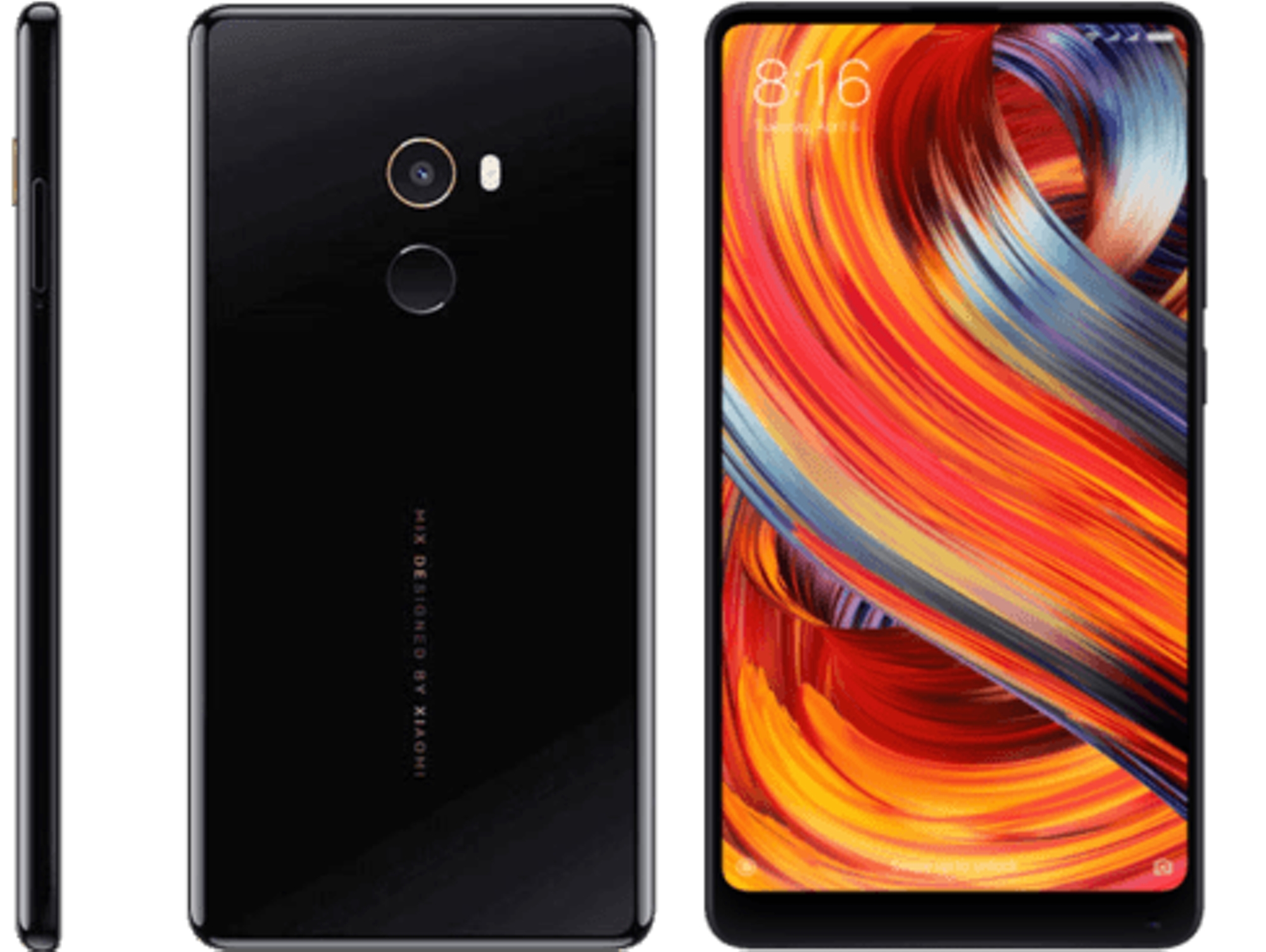 Smartphone XIAOMI Mi Mix 2 (5.9'' - 6 GB - 64 GB - Negro)