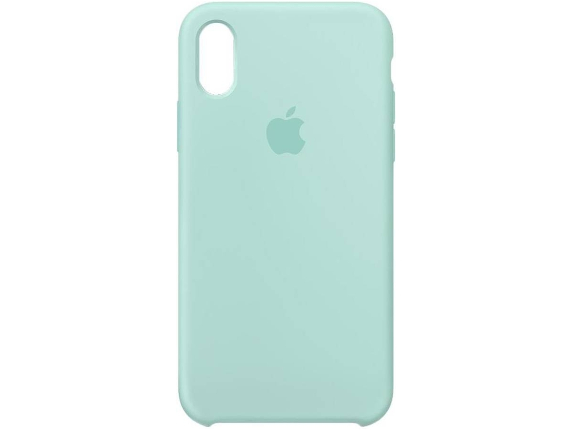Carcasa APPLE Silicona iPhone X verde