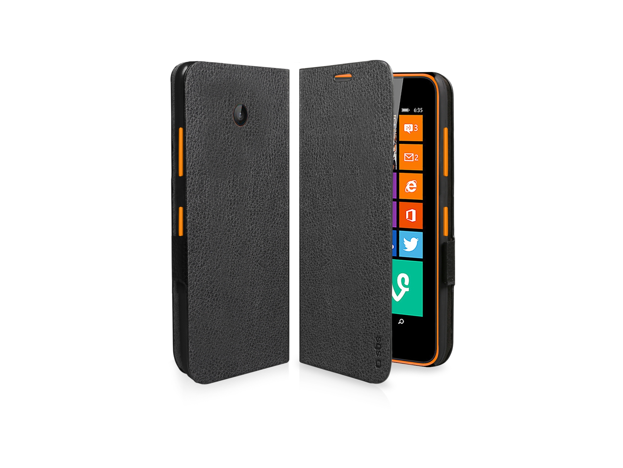 Funda Nokia Lumia 630, 635 SBS Book Negro
