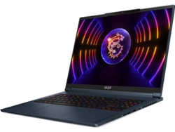Portátil Gaming MSI Stealth 16 (Intel Core i7-13700H - NVIDIA GeForce RTX 4070 - RAM: 32 GB - 1 TB SSD - 16'')