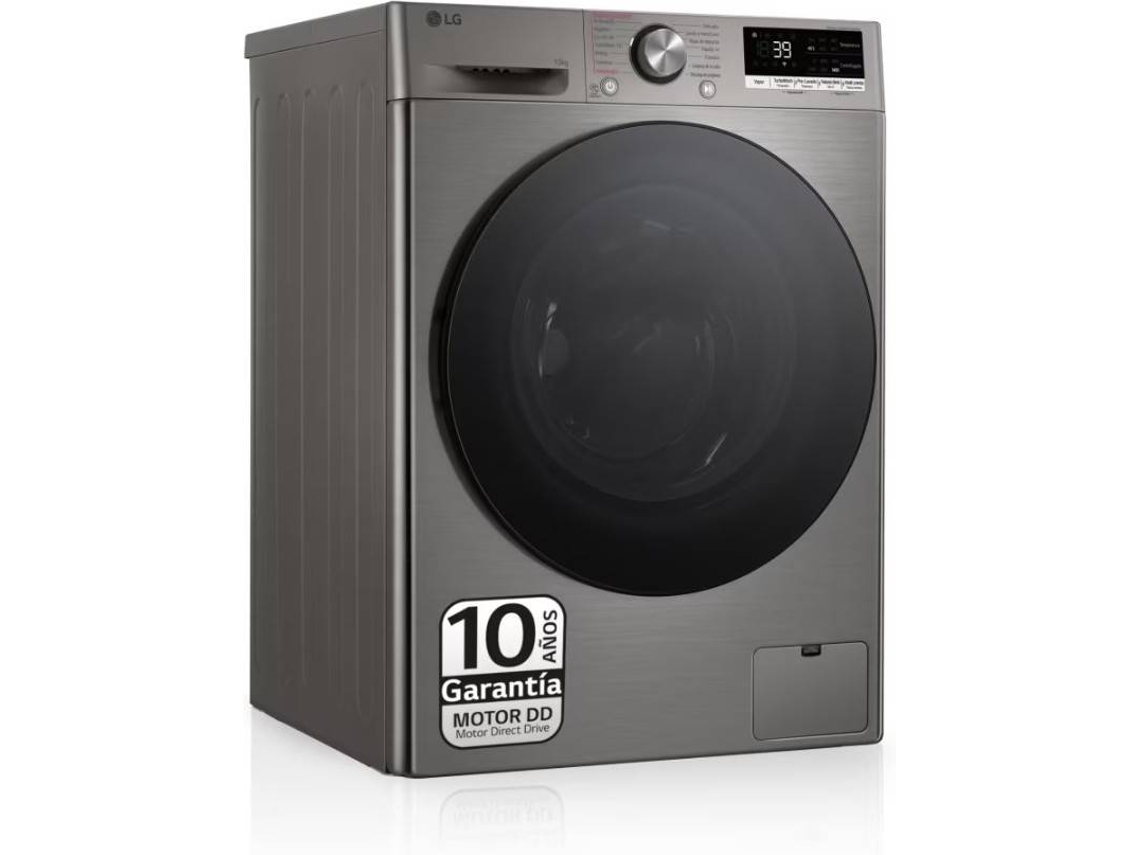 Lavadora LG F4WR7010AGS TurboWash 360º (10 kg - 1400 RPM - Inox)