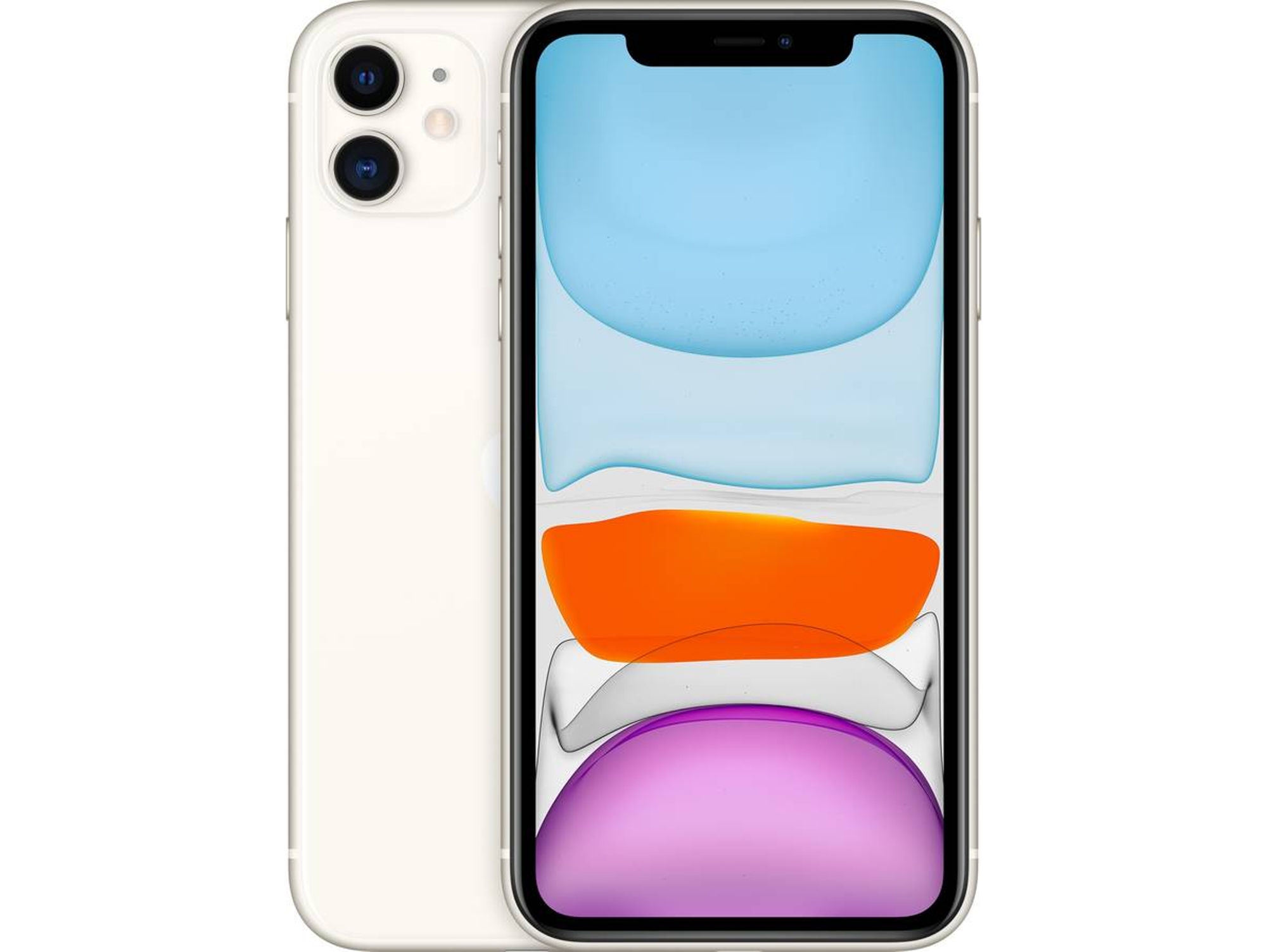  iPhone 11 APPLE (Reacondicionado Flippers Como Nuevo -  - 128GB - Blanco)