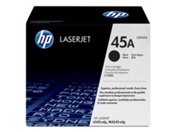 Cartucho de tóner original LaserJet HP 45A negro para Laserjet series 4345mfp y M4345mfp