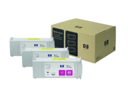 Pack 3 Cartuchos de Tinta Original HP 83 C5072A Negro