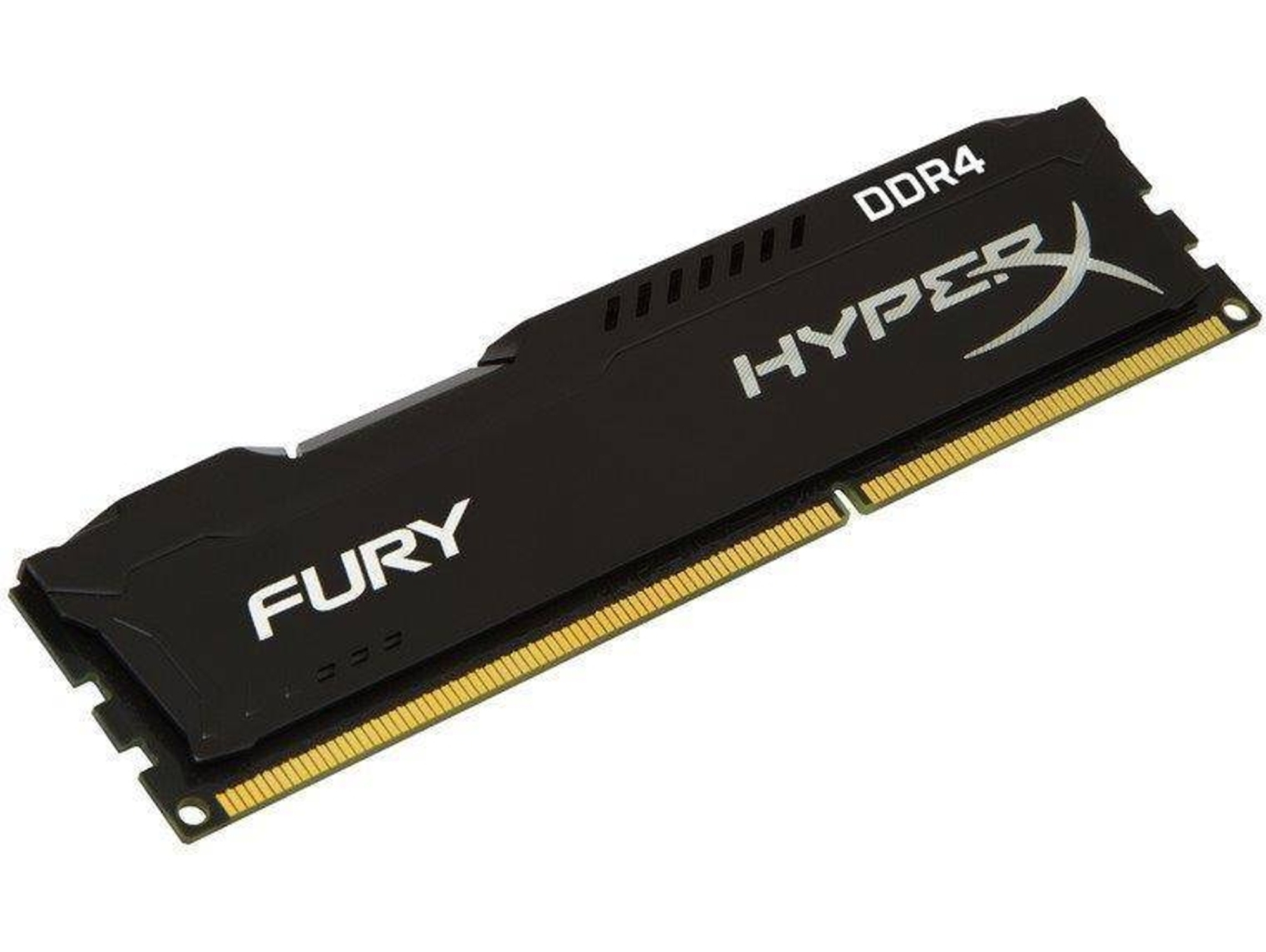 Memoria RAM DDR4 KINGSTON HyperX Fury (8 GB - 2400 MHz - CL 15 - Negro)