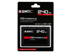 Disco SSD Interno EMTEC X150 240 GB (240 GB - SATA - 520 MB/s)